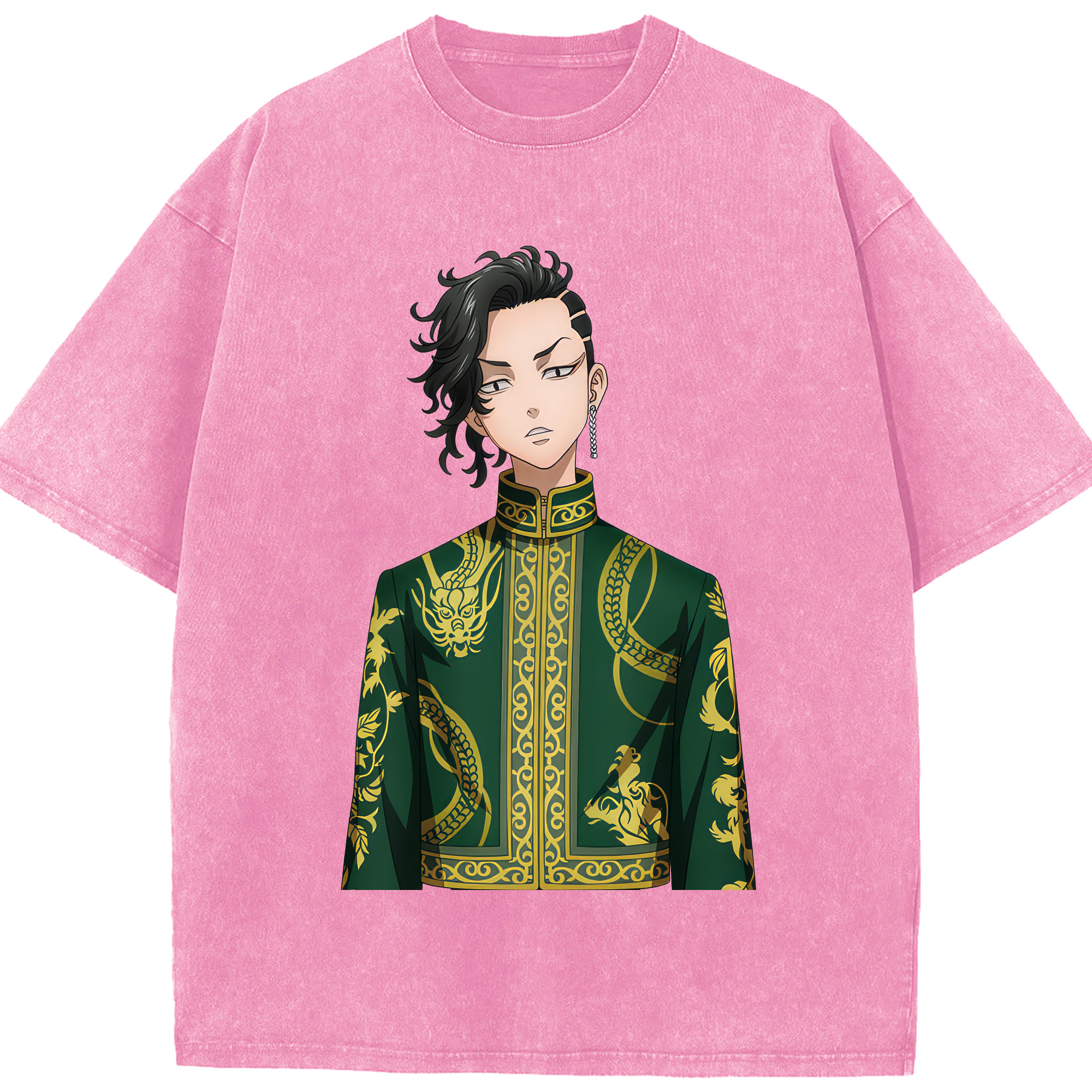 （画像用） 東京リベンジャーズ Tokyo Revengers 綿100% ヴィンテージ風 半袖Tシャツ（フロントプリント）